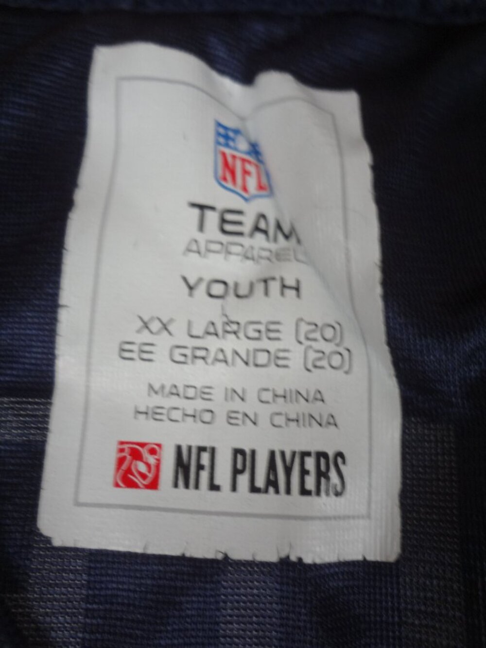 NFL SAN DIEGO CHARGERS #13 KEENAN ALLEN NAVY BLUE YOUTH KIDS XXL 20 JERSEY L711 - Picture 3 of 5